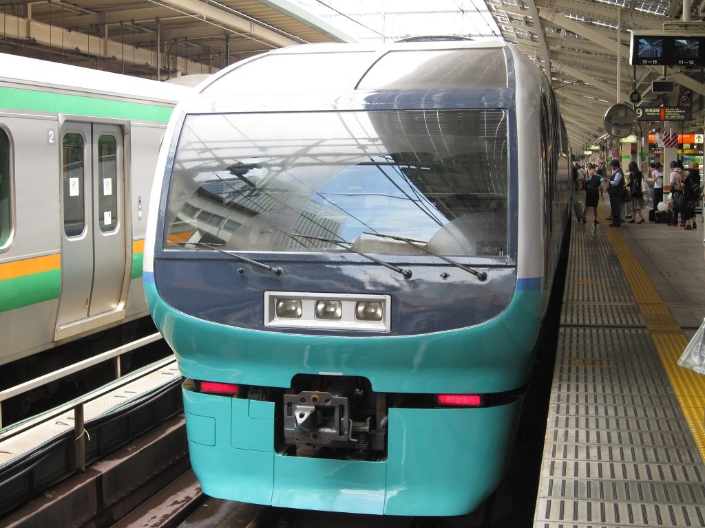 JR東海道本線 251系 スーパービュー踊り子 前面 東京駅で撮影