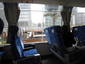 スーパービュー踊り子 車内