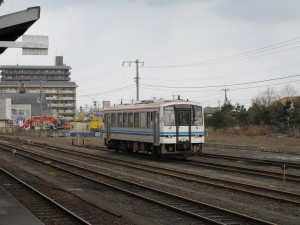 レールバス JR山陰本線 益田駅にて