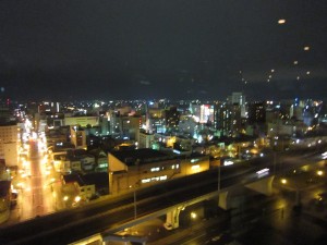 アスパム展望台からの青森市内の夜景
