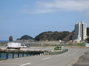 浅虫温泉 海岸沿い