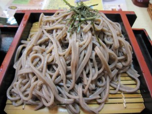 ざるそば 米子で食べました