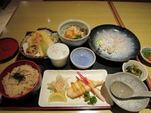 フグ御膳 下関にて