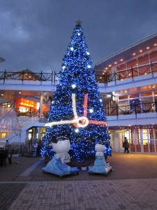 唐戸市場 クリスマスツリー