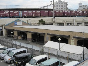 JR山陰本線 下関駅 仮?駅舎