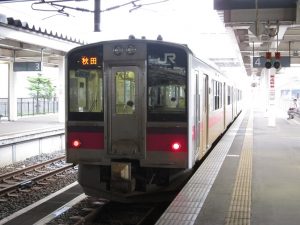 JR奥羽本線 新庄発秋田行き