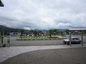 JR田沢湖線 田沢湖駅 駅前の様子