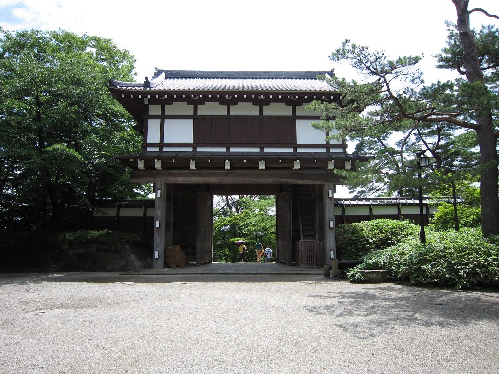 千秋公園 久保田城表門 本丸側