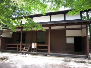 千秋公園 御物頭御番所 久保田城跡で唯一消失を免れた建造物です