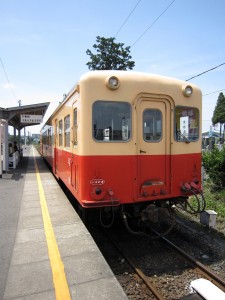 小湊鉄道 キハ206 正面 上総牛久駅にて