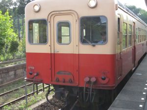 小湊鉄道 キハ207 養老渓谷駅にて