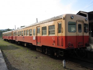 小湊鉄道 キハ207 上総中野駅にて