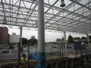 JR両毛線 前橋駅 ただいまロータリー工事中