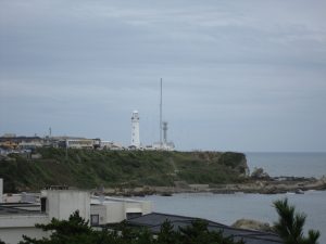 犬吠埼灯台 スパ&リゾート犬吠埼 太陽の里から撮影