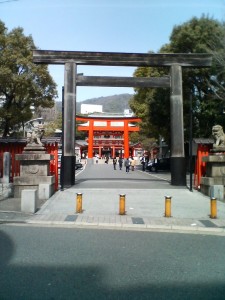 生田神社 鳥居