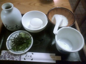出石名物 皿そばにかかせないアイテムです