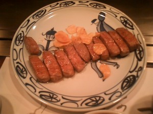 ステーキランチ 神戸牛をリーズナブルにいただきました