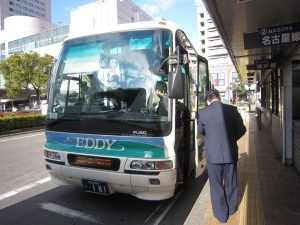 徳島-神戸 高速バス EDDY号 明石海峡大橋を渡ります