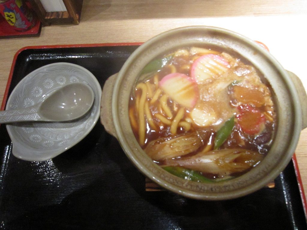 味噌煮込みうどん 名古屋でいただきました