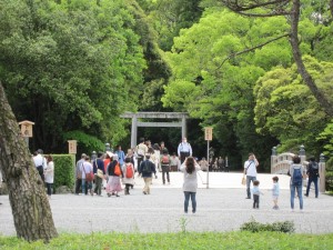 伊勢神宮 外宮 鳥居