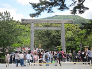 伊勢神宮 内宮 鳥居