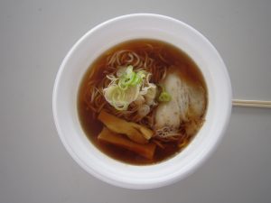 青森煮干しラーメン 青森駅近くのイベントにて