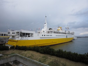 青函連絡船 八甲田丸 今では大事に保存されています
