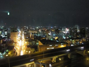 アスパム 展望台からの夜景