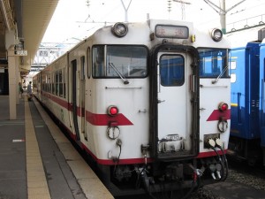 快速 しもきた 前面 青森駅にて