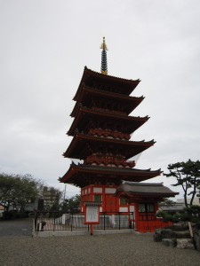 飯沼観音 圓福寺 五重の塔