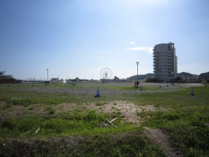 ラグーナ蒲郡 ゴールデンウィークだというのにがらがらの駐車場