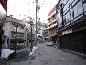 野沢温泉 温泉街