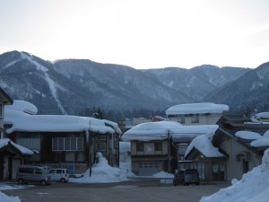 雪山 野沢温泉にて その3