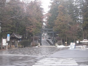 諏訪神社 下社秋宮 正面