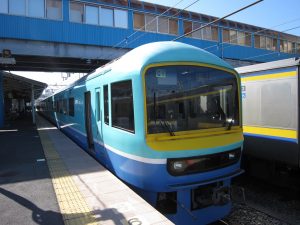 リゾートあわトレイン 安房鴨川にて