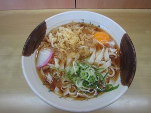 きしめん 名古屋駅 新幹線ホームにて