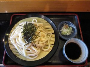 ざるうどん 草津温泉でいただきました