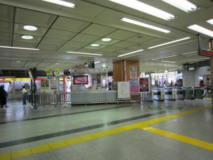 JR日光線 宇都宮駅 改札口