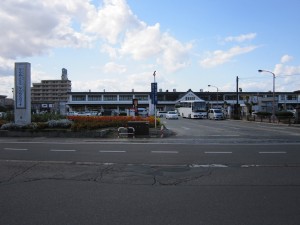 JR磐越西線 会津若松駅 駅前ロータリー