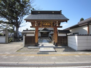 久福寺 会津若松の旧甲賀町界隈にて