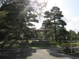 白露庭 旧会津藩家老 内藤邸跡にあります
