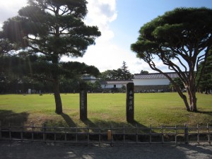 若松城(鶴ヶ城) 表御座跡