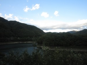 日光バスからの車窓 湯西川温泉駅→川治温泉