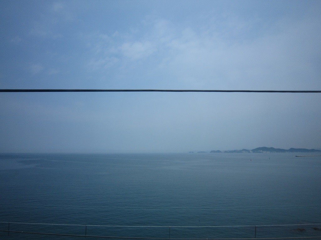 特急くろしお号から見た海 その1