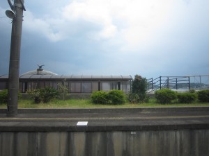 特急くろしお号 間もなく新宮駅に到着です