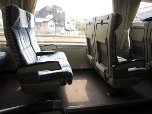 JR東海 キハ85系 特急ワイドビュー南紀 車内 新宮駅にて