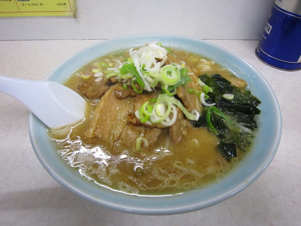 札幌みそラーメン すすきのにて