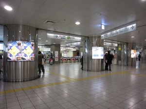 京王新線 都営新宿線 新宿駅 改札口