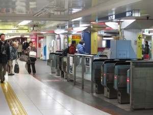東京メトロ丸ノ内線 東京駅 改札口