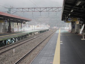 伊豆急行線 河津駅 ホーム